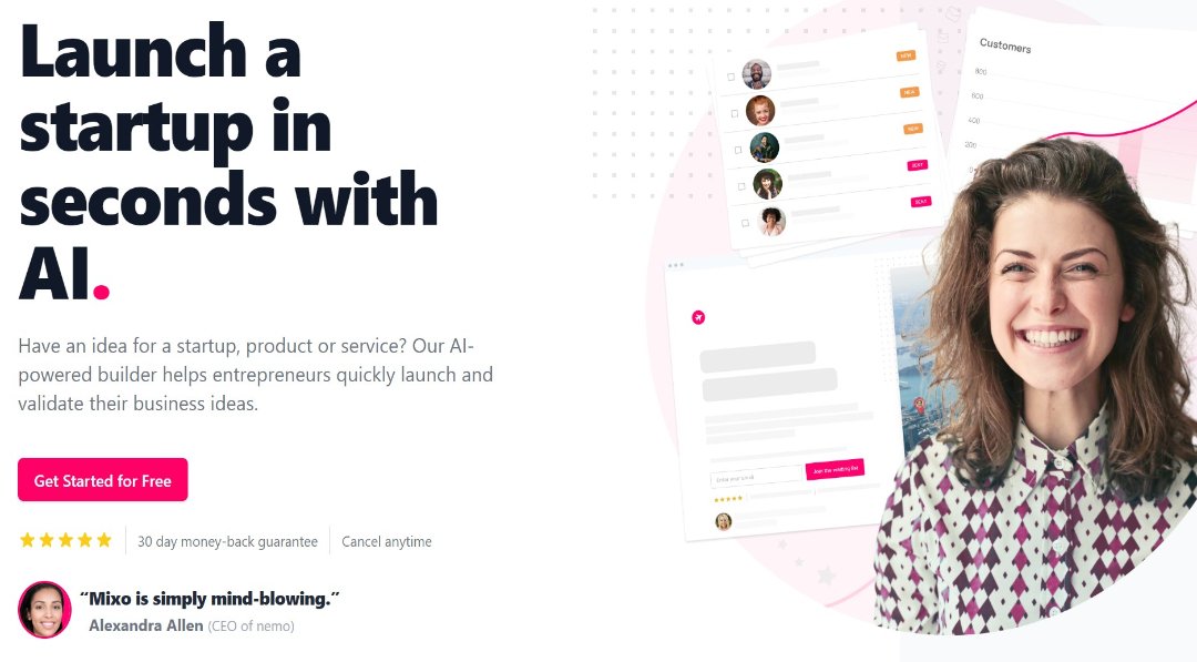 Read more about the article Mixo: Build a fully working website with a single AI prompt.